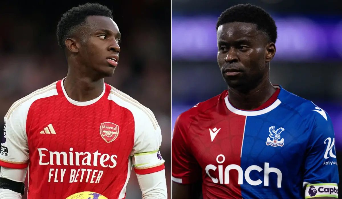 Arsenal muốn đổi Nketiah lấy Guehi.