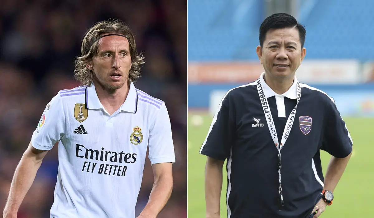 HLV Hoàng Anh Tuấn muốn đưa Luka Modric về Bình Dương.