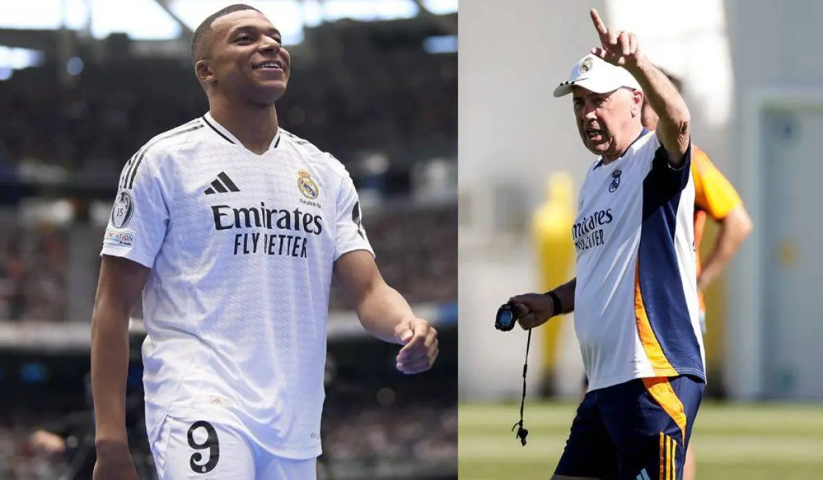 Carlo Ancelotti tiết lộ Mbappe sẽ thi đấu linh hoạt trên hàng công.