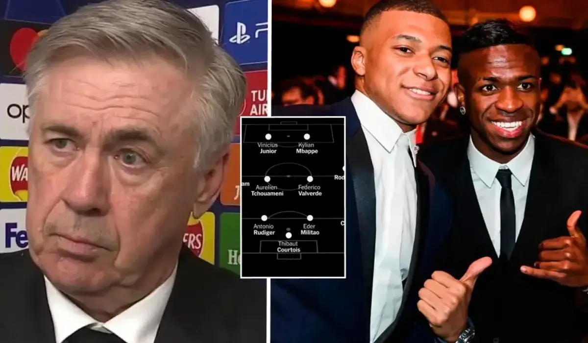 Carlo Ancelotti tiết lộ cách giải bài toán 'Mbappe và hàng công Real Madrid'