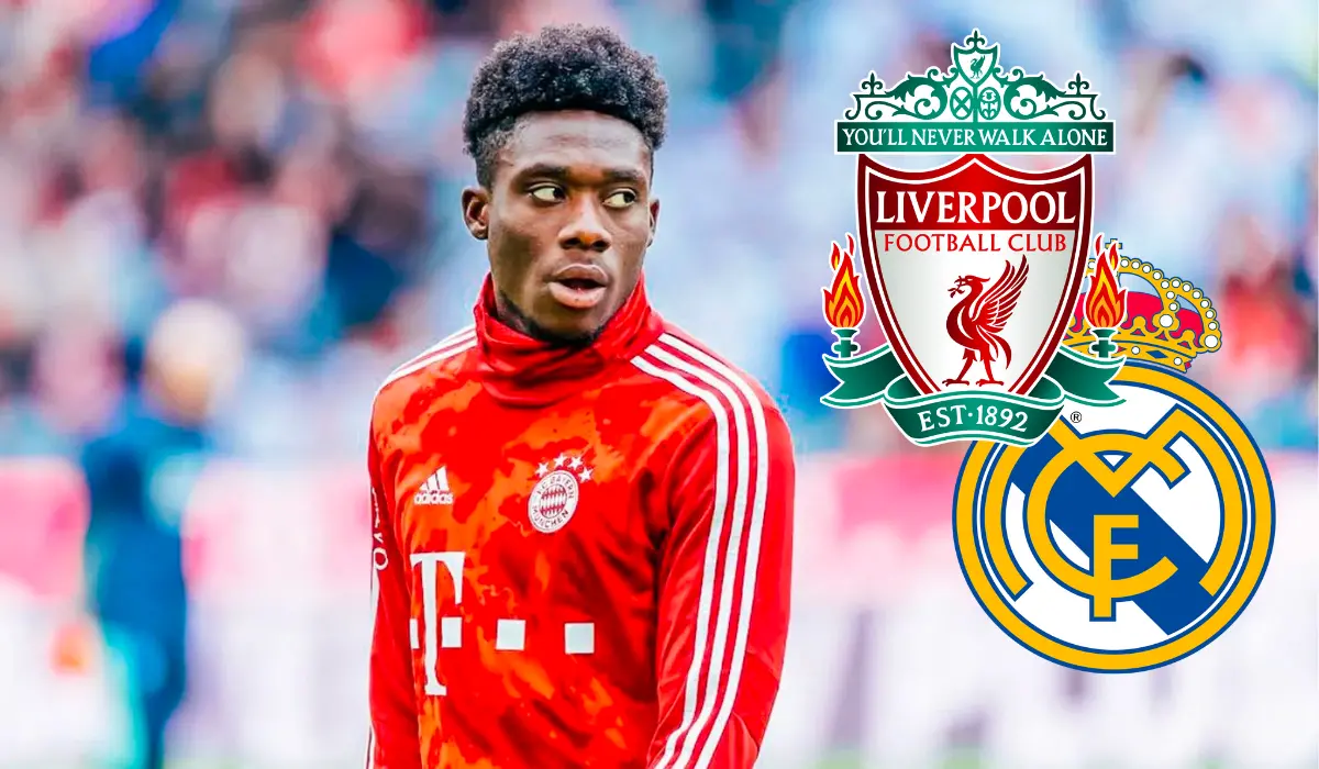 Liverpool ngáng đường Real Madrid trong cuộc đua chiêu mộ Alphonso Davies