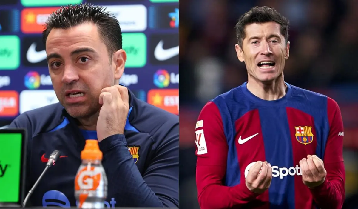 Thất vọng về phong độ của học trò, Xavi thẳng thừng 'chỉ trích' Lewandowski