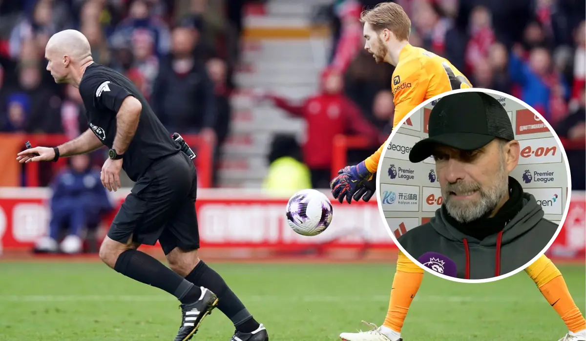 Klopp đáp trả khiếu nại của Nottingham Forest về quyết định sai lầm của trọng tài