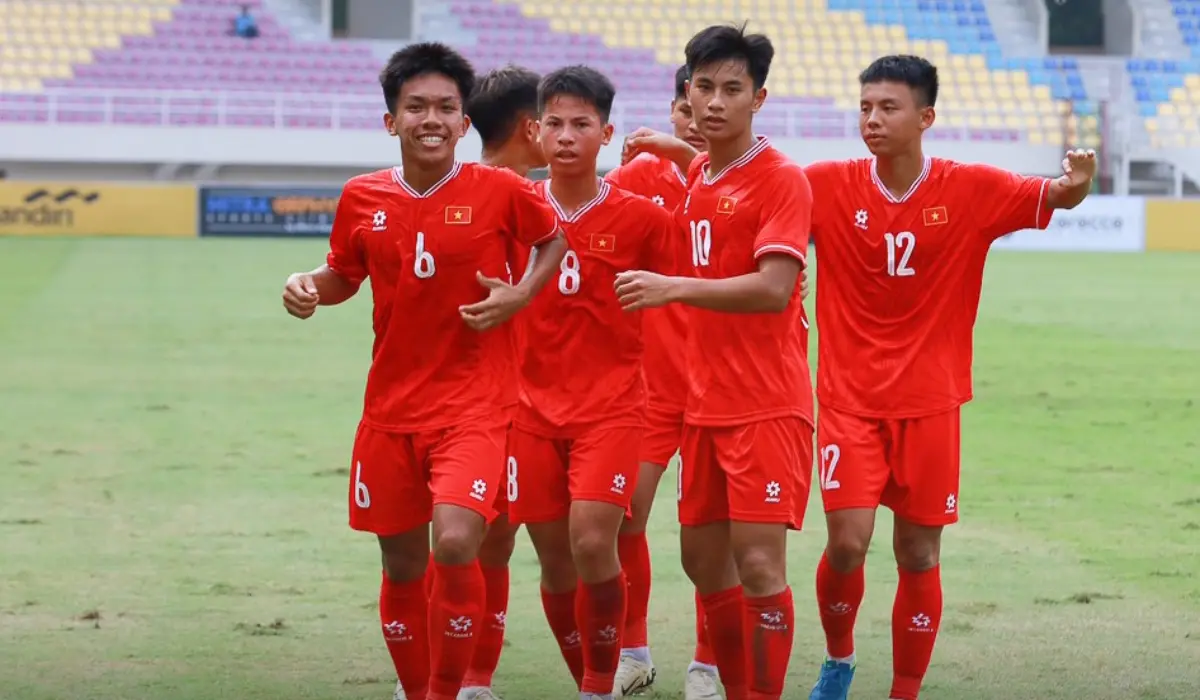 U16 Việt Nam giành quyền vào bán kết U16 Đông Nam Á 2024.