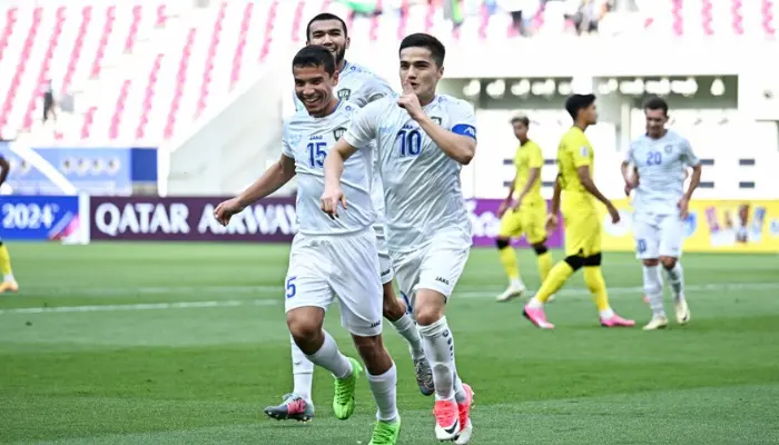 U23 Malaysia nhận thất bại 0-2 trước U23 Uzbekistan 