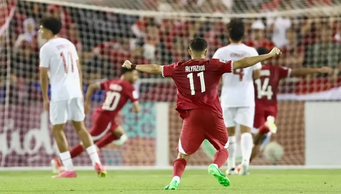 U23 Qatar đánh bại U23 Indonesia với tỷ số 2-0