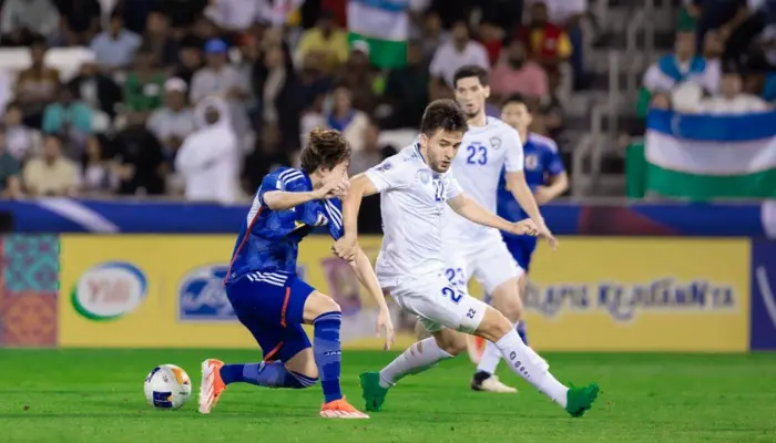 U23 Uzbekistan nhập cuộc tự tin hơn và liên tiếp gây khó khăn cho U23 Nhật Bản