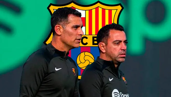 Xavi Hernandez Rafael Marquez