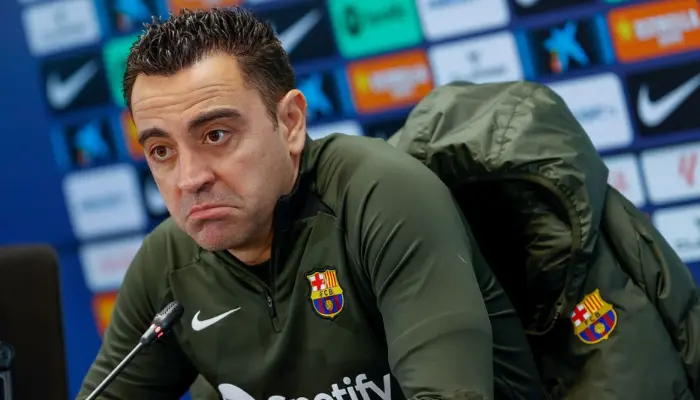 Xavi không mấy hài lòng về màn trình diễn của các học trò