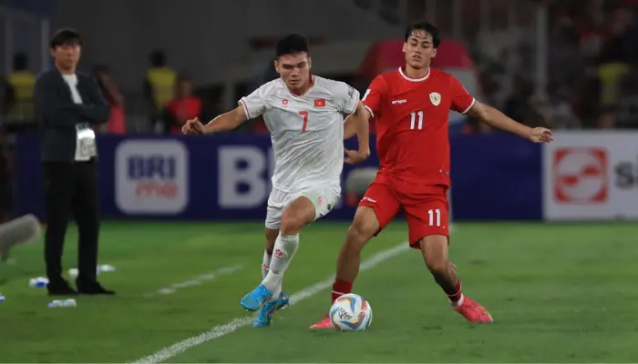 Xuân Mạnh vs Indonesia.