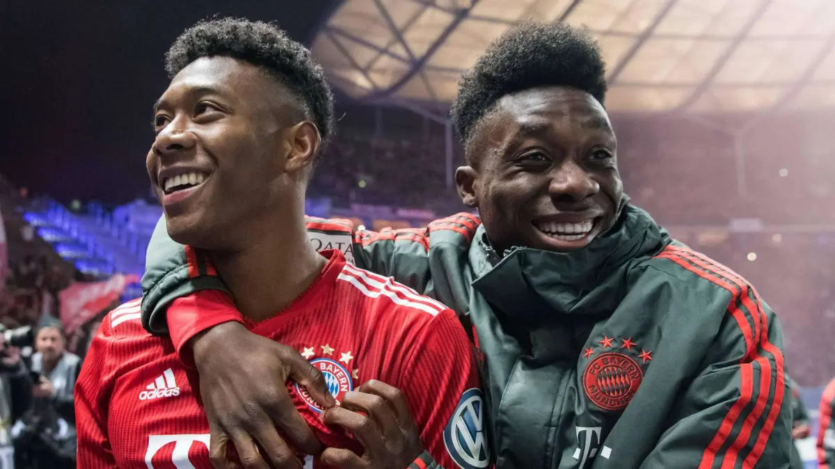 Alphonso Davies David Alaba