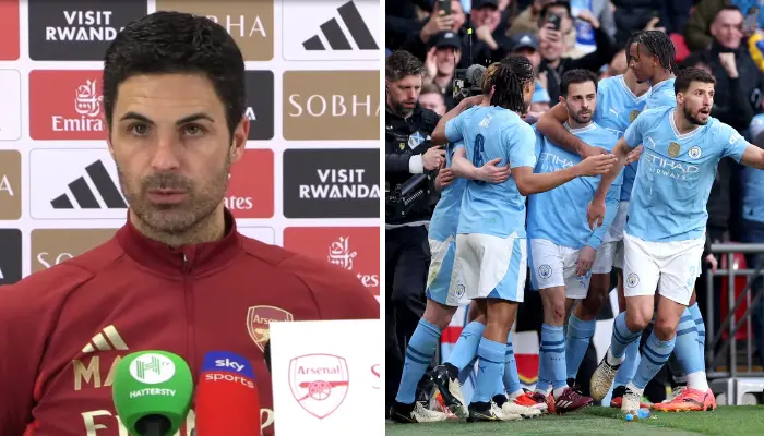 Arteta và dàn sao triệu đô của Man City