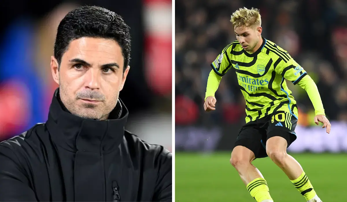 Arteta buông lời thật lòng về màn trình diễn của Smith Rowe trước Nottingham Forest