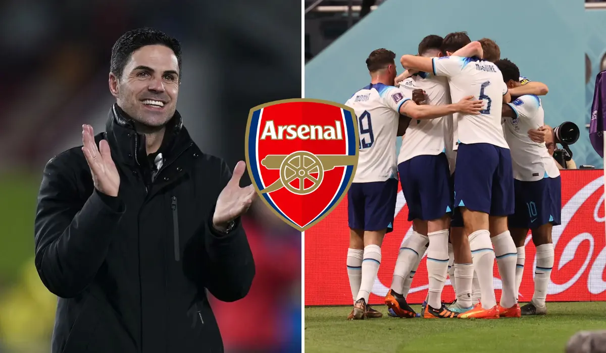 Arteta thúc giục Arsenal chiêu mộ 'Nhị lang thần' của tuyển Anh để giải quyết vấn đề ghi bàn