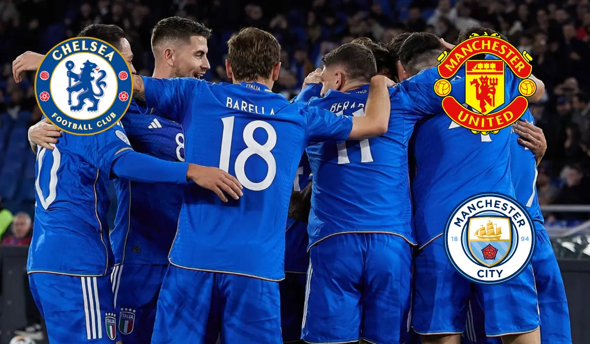 Man Utd đụng độ Man City và Chelsea ở thương vụ chiêu mộ 'bức tường Ruby' của tuyển Ý