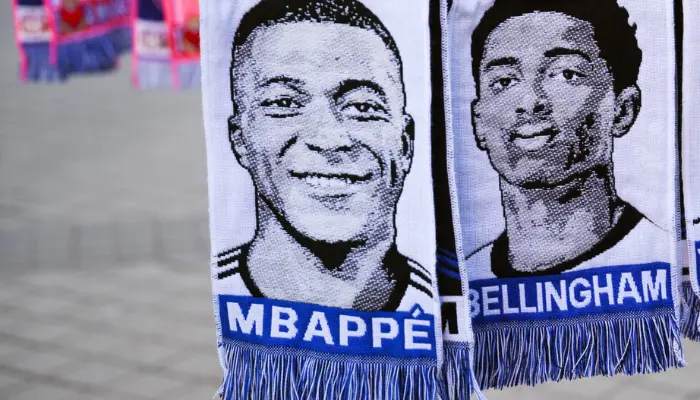 Người hâm mộ Real Madrid đã sẵn sàng cho sự xuất hiện của Mbappe.