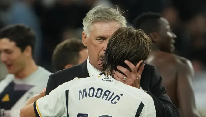 Modric và Ancelotti có mối quan hệ rất tốt.