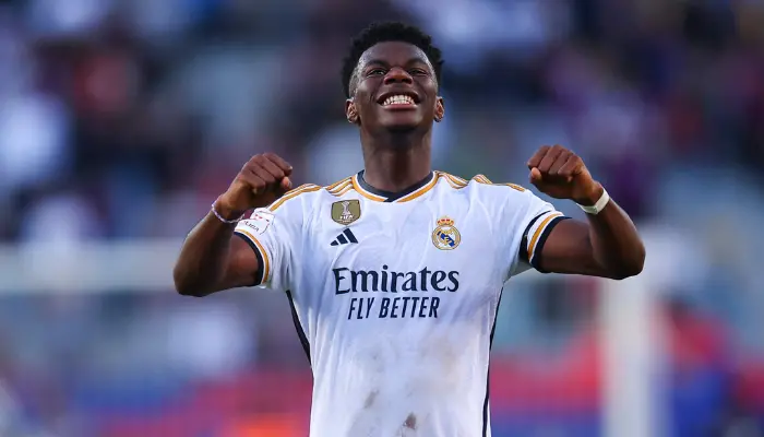 Tchouameni là cầu thủ quan trọng bậc nhất Real Madrid mùa 2023/2024.