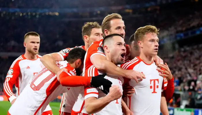 Bayern Munich ăn mừng