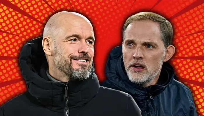 Ten Hag vầ Tuchel có thể ra đi theo chiều ngược lại.