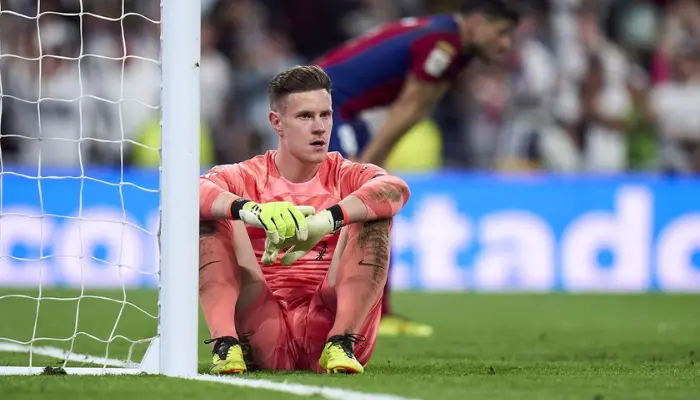 Ter Stegen có đến 3 trong 4 trận gần nhất nhận trên 3 bàn thua.