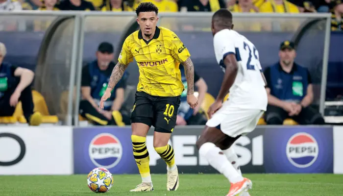 Sancho là cái tên nổi bật nhất của Dortmund trong chiến thắng trước PSG.