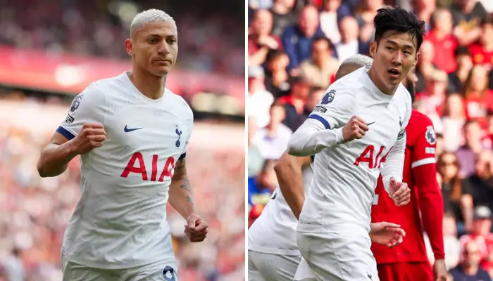 Tottenham chỉ có được 2 bàn rút ngắn tỷ số do công của Richarlison và Son Heung-min.