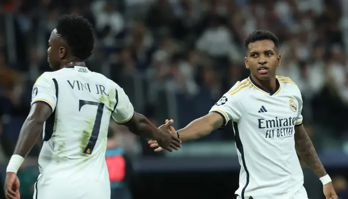 Vinicius và Rodrygo tiếp tục lĩnh xướng hàng công Real Madrid.