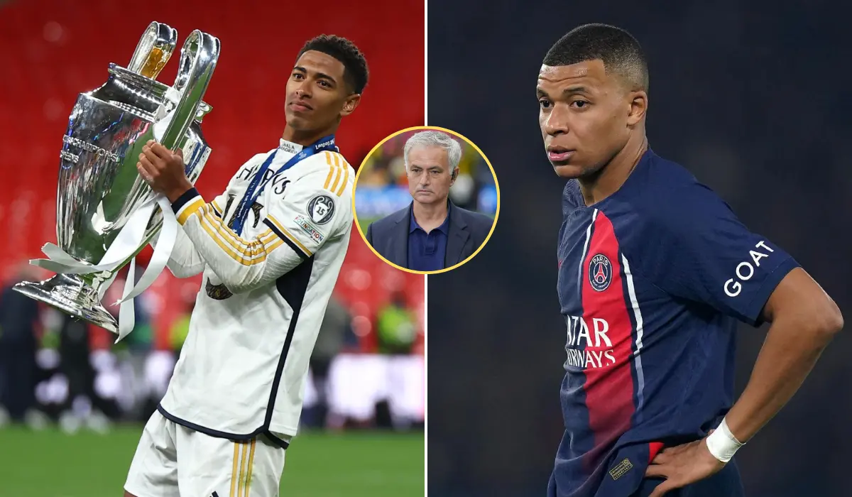 Mourinho cho rằng Bellingham sẽ ghi ít bàn hơn vì sự xuất hiện của Mbappe