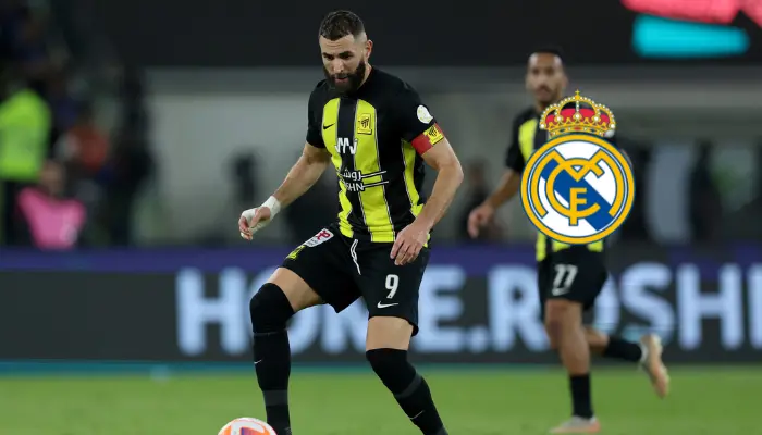 Benzema đỡ bóng