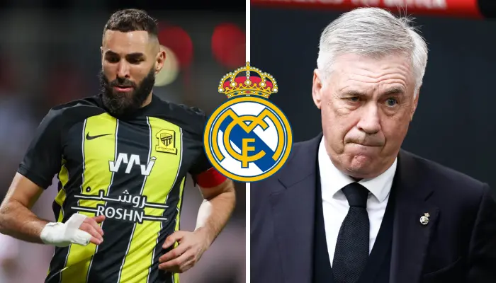 Benzema và Ancelotti