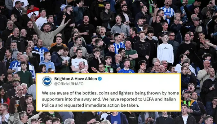 Brighton thông báo đã đâm đơn kiện lên UEFA.