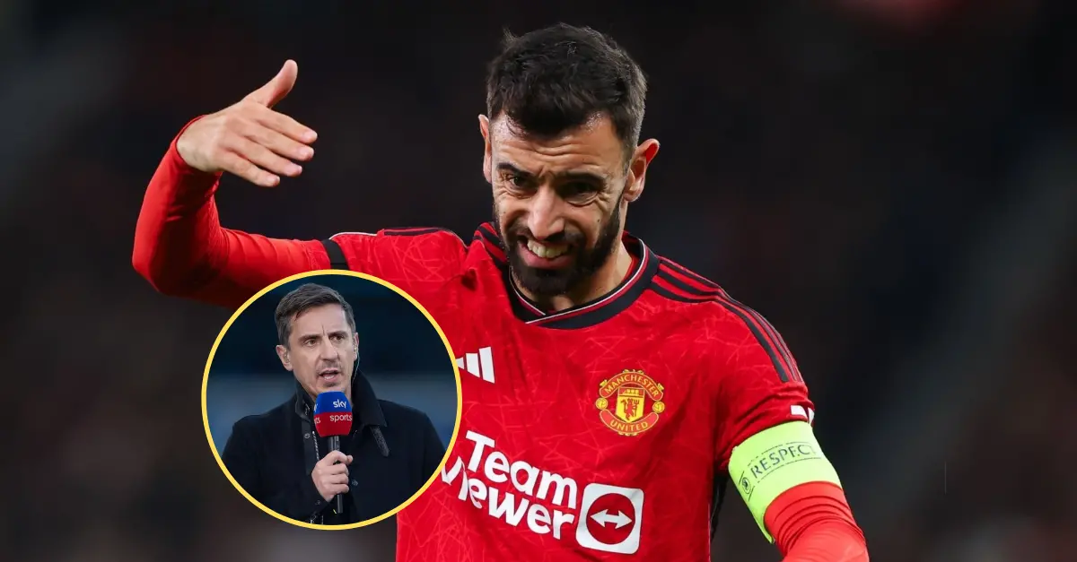 Gary Neville chỉ trích Man United về cách sử dụng Bruno Fernandes