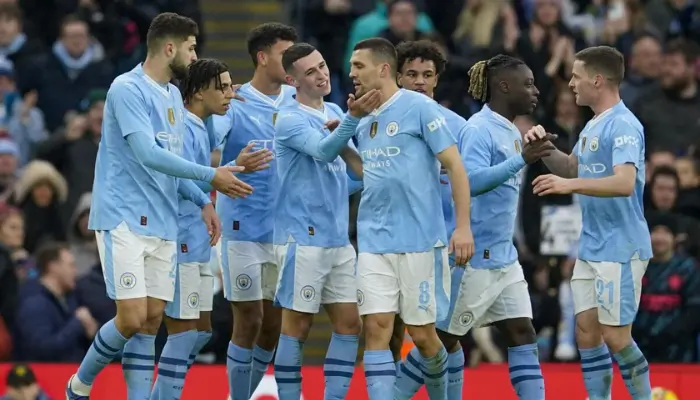 Các cầu thủ Manchester City