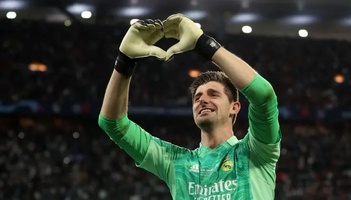 các thủ môn của Real Madrid Thibaut Courtois