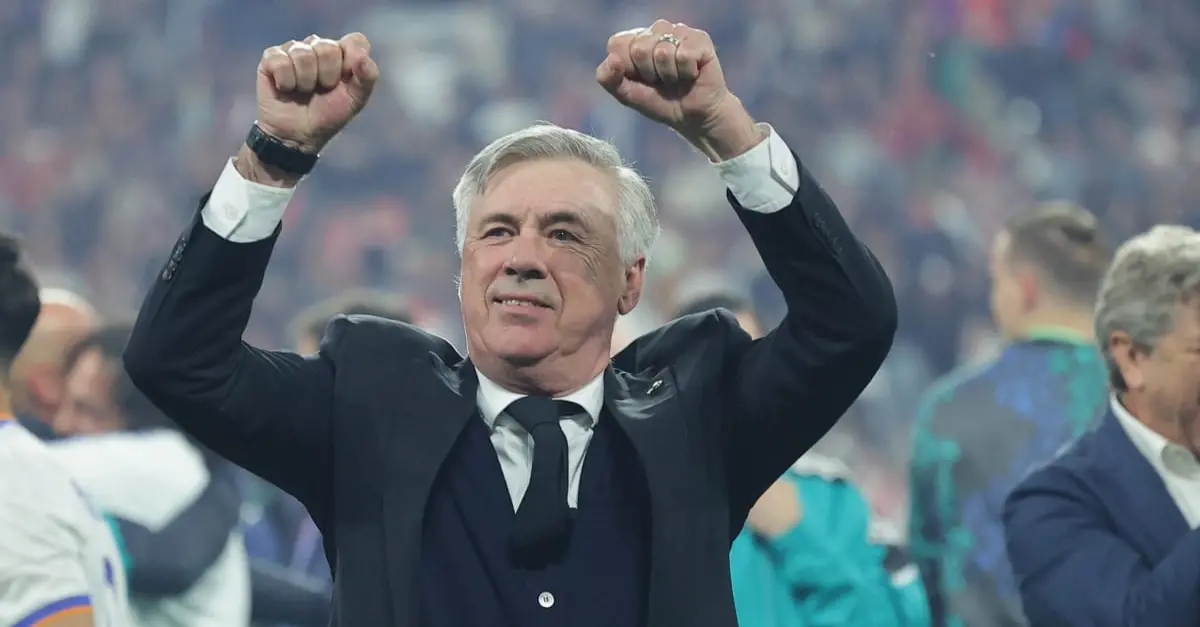 Carlo Ancelotti lập kỷ lục khủng, sánh ngang thành tích của Zinedine Zidane