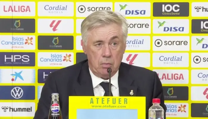 HLV Carlo Ancelotti Las Palmas