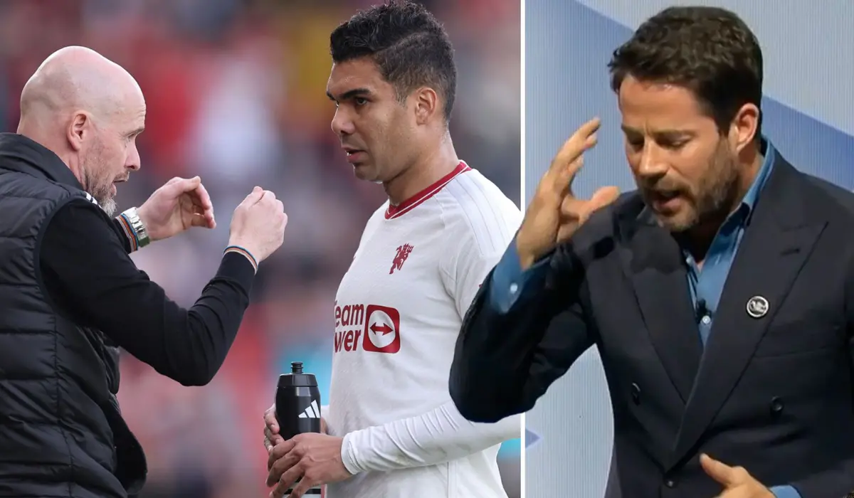 Jamie Redknapp tuyên bố Casemiro là tấm gương xấu đối với các cầu thủ trẻ