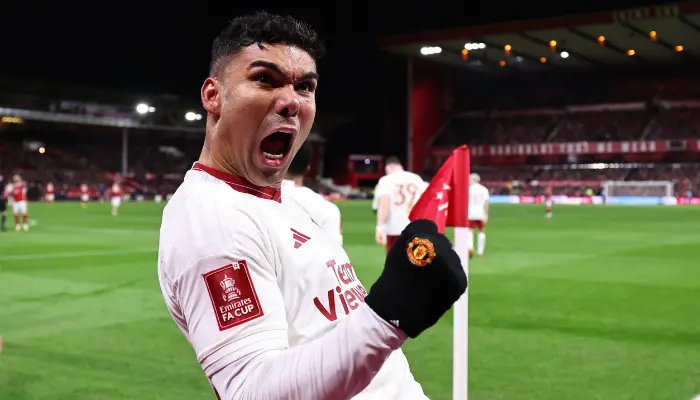 Casemiro ghi bàn ở phút 89, giúp Man Utd nhọc nhằn đánh bại Nottingham Forest ngay trên sân khách.