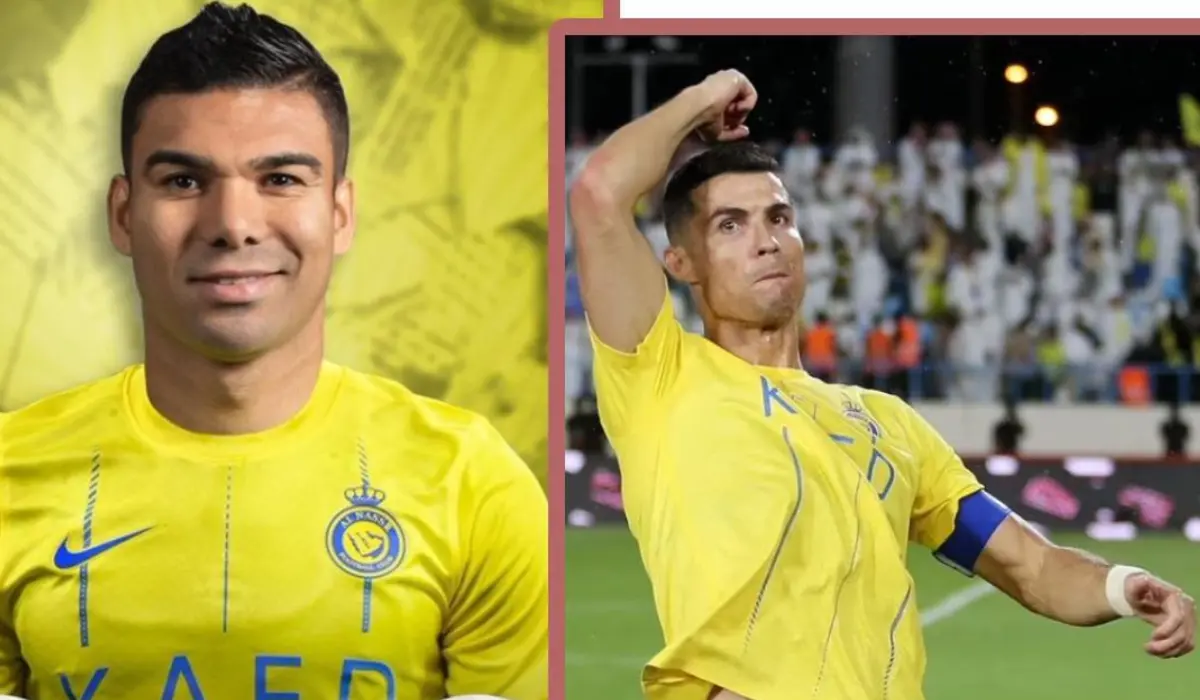 Casemiro và Ronaldo ở Al Nassr