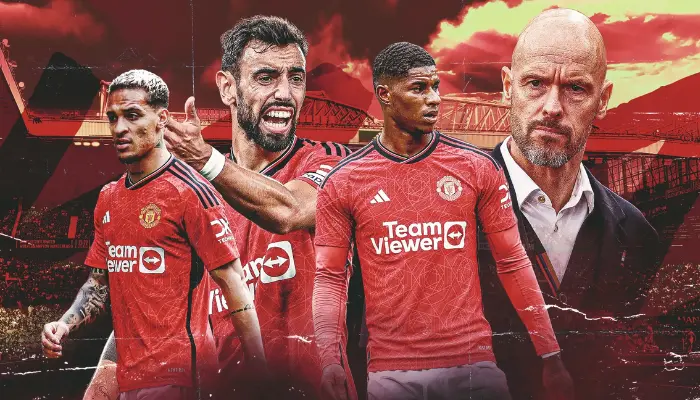 ten hag và các cầu thủ man united