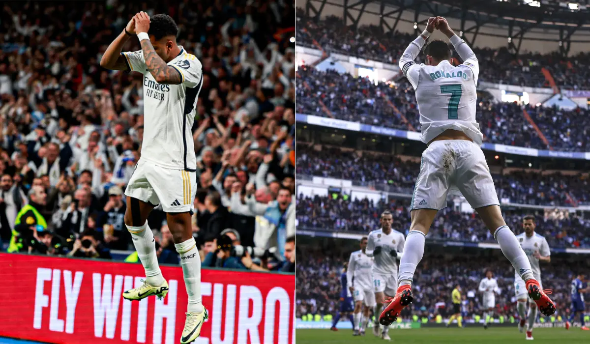 Rodrygo tiết lộ lý do ăn mừng giống Ronaldo, Madridista rưng rưng nước mắt