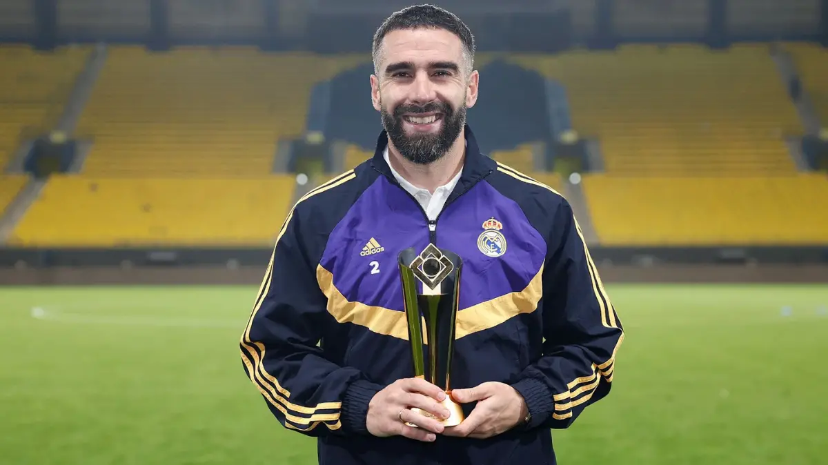 Dani Carvajal được bầu chọn là Cầu thủ xuất sắc nhất trận đấu