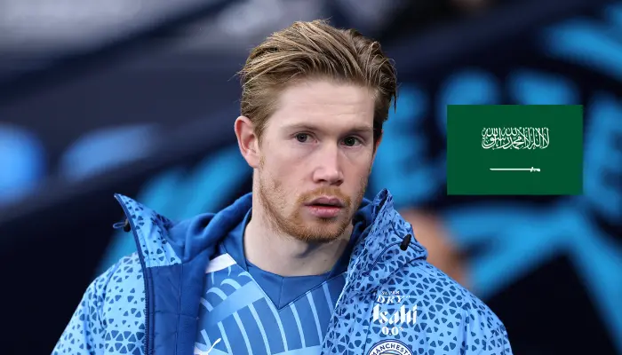 De Bruyne được đồn đoán sẽ sang Ả Rập vào hè năm nay