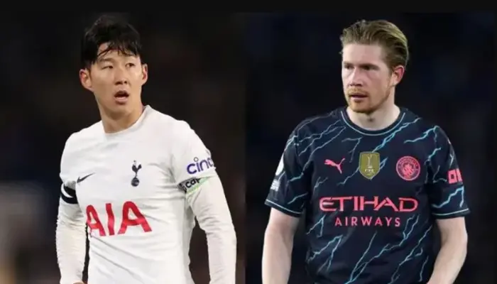 De Bruyne vs Son Heung Min