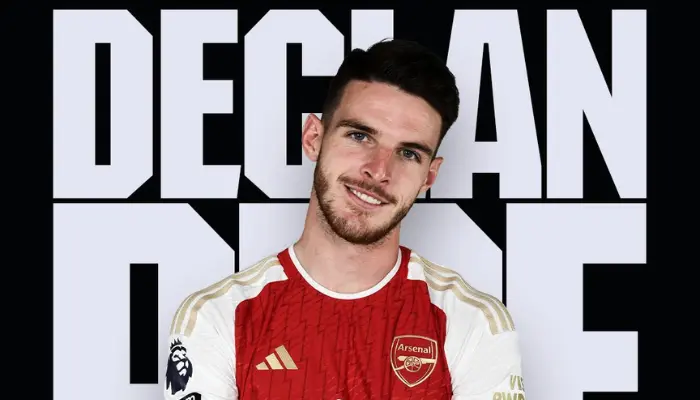 Declan Rice vẫn đang sống trong những ngày tháng tốt đẹp tại Arsenal.