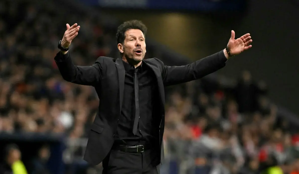 HLV Simeone thừa nhận không xem Atletico Madrid đá luân lưu