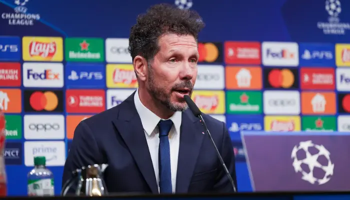 Simeone khẳng định Atletico Madrid xứng đáng có kết quả tốt hơn.