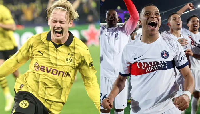 Dortmund sẽ tái đấu với PSG ở bán kết Champions League.