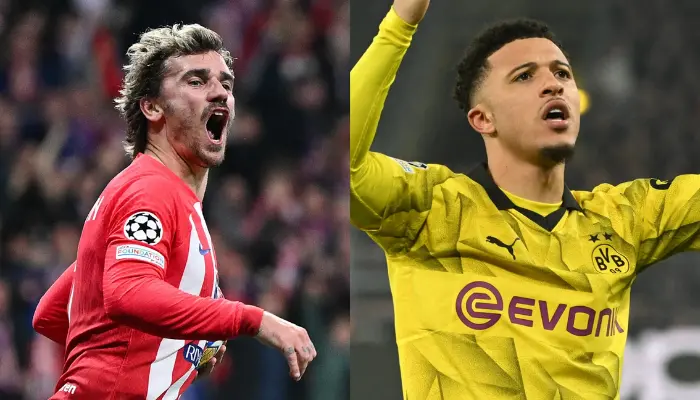 Atletico Madrid đối  Dortmund